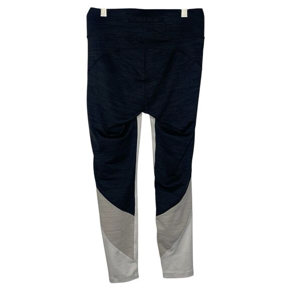Outdoor Voices Womens Techsweat 7/8 Zoom Leggings Medium White Gray Colorblock - Picture 3 of 4